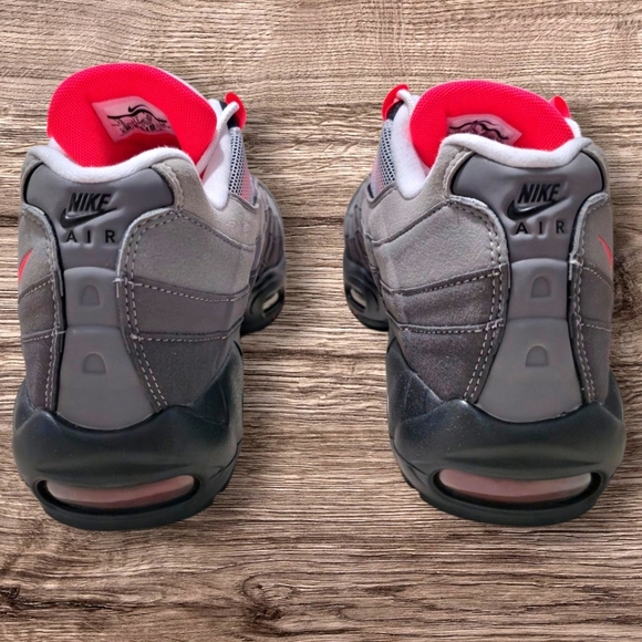 DS Nike Air Max 95 OG 'Solar Red' - Men's Size 12 - New with Box & Receipt - Picture 5 of 8